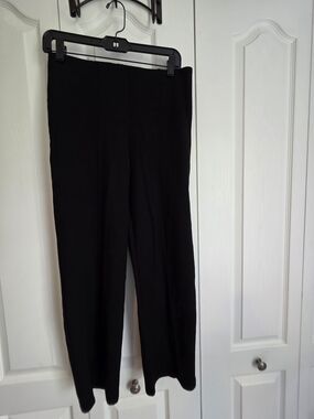 Investments Slim Factor Slim Straight Pants in Black